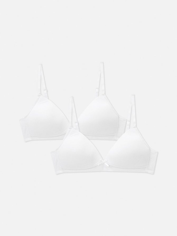 2-Pack Molded Bras