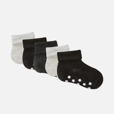 5-Pack Non-slip Socks