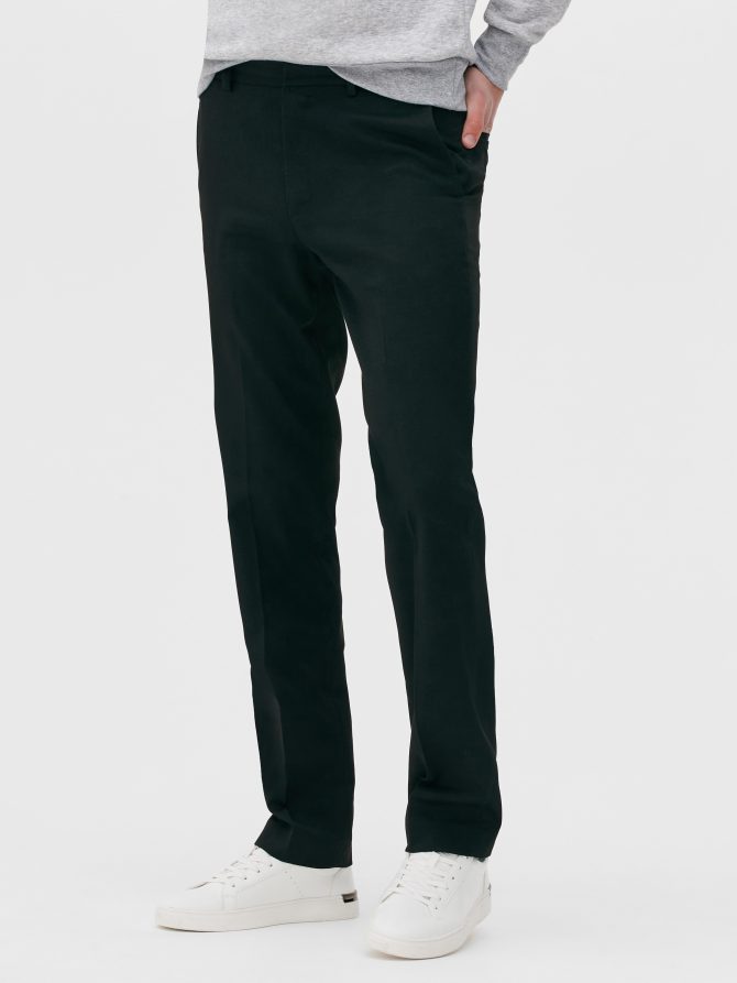 Straight Leg Twill Pants - Image 2