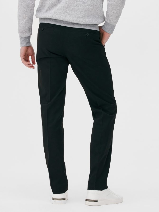 Straight Leg Twill Pants - Image 4