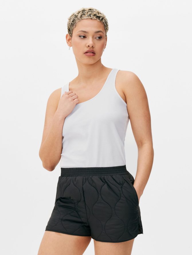 Stretch Cotton Tank - Image 2
