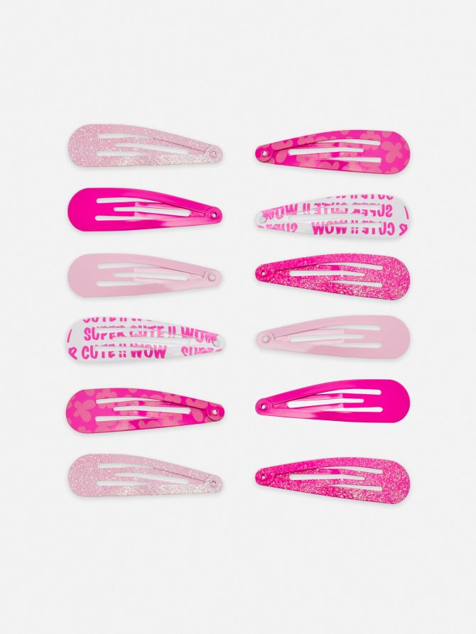 Snap Hair Clip Set