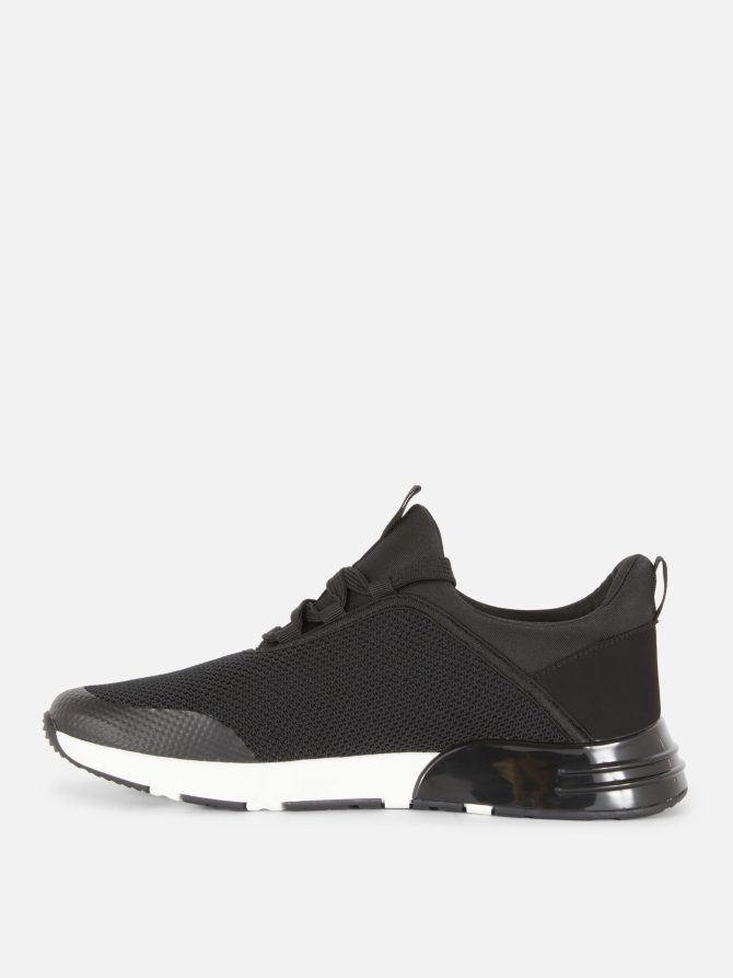Bubble Heel Lace Up Sneakers - Image 4