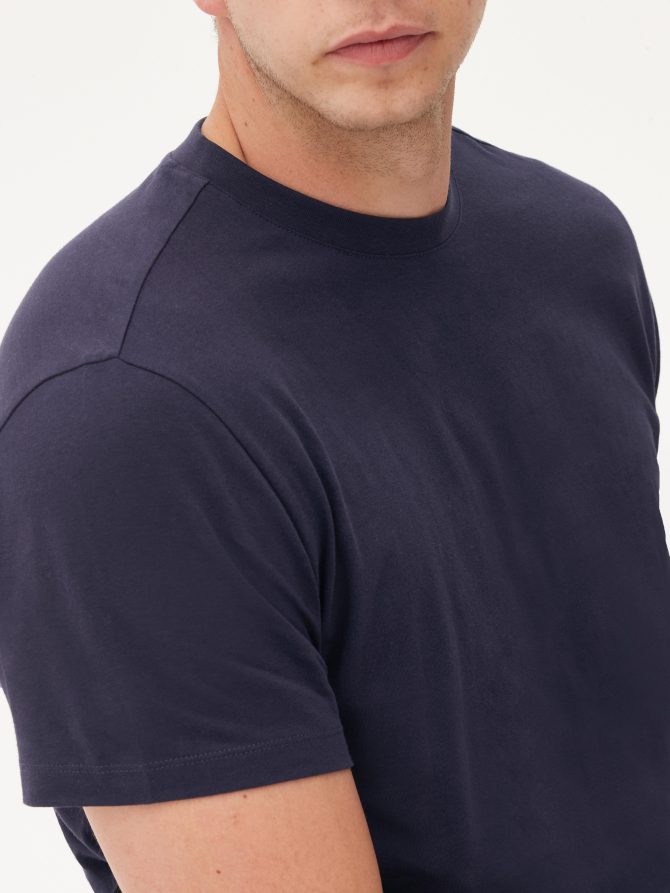 Crew Neck Cotton T-shirt - Image 3