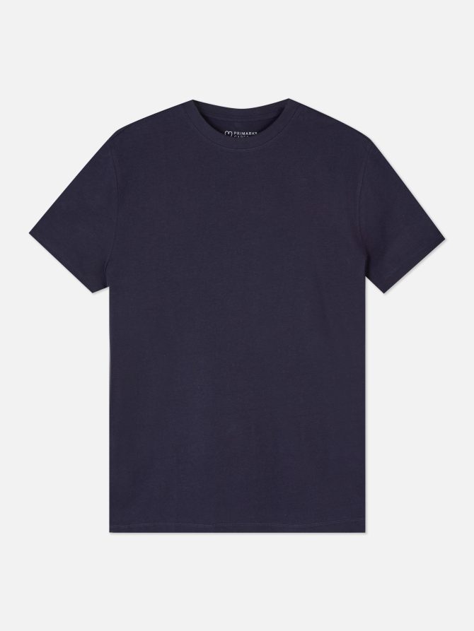 Crew Neck Cotton T-shirt - Image 5
