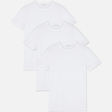 3-Pack Crew Neck Cotton T-shirts