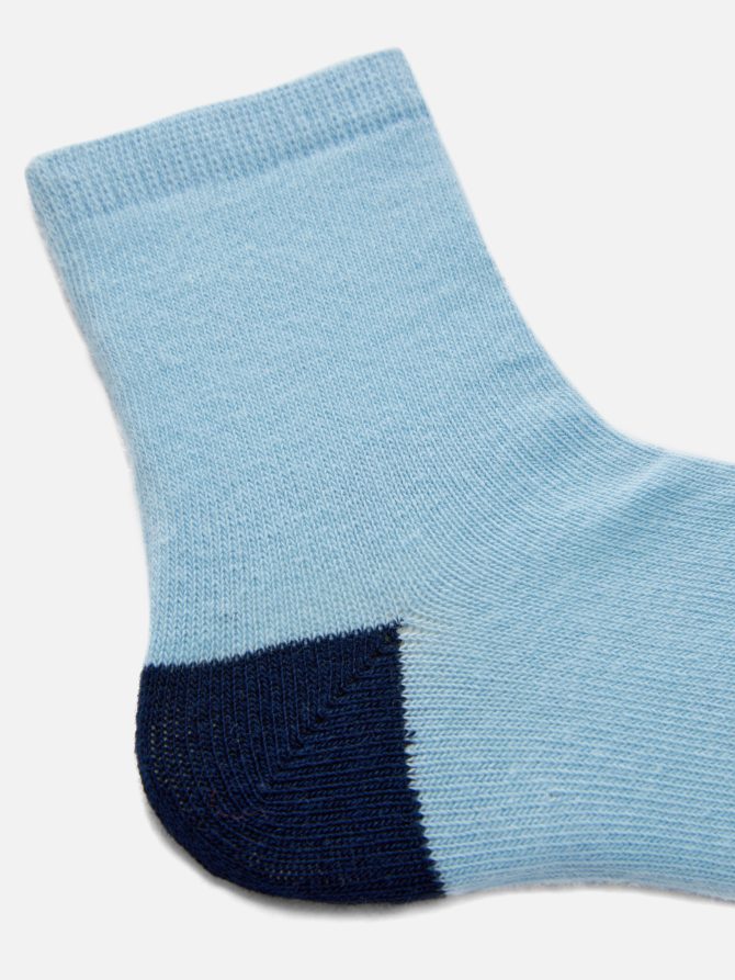 7-Pack Cotton Color Block Socks - Image 2