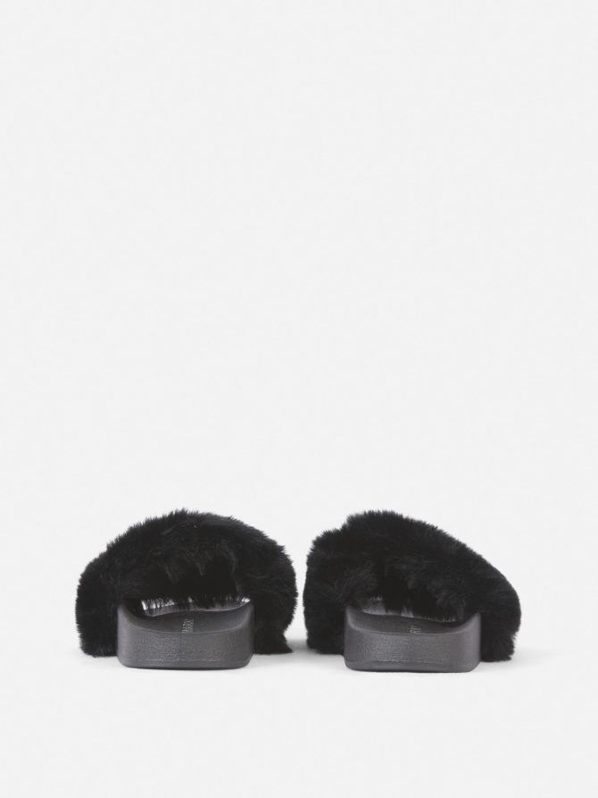 Faux Fur Slides - Image 3