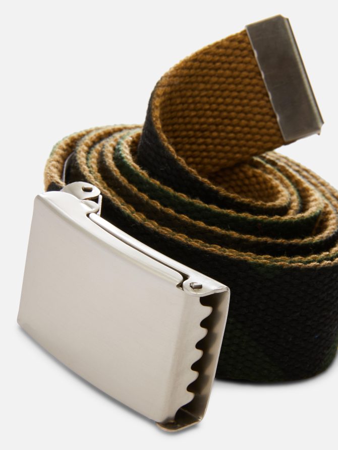 Webbing Metal Clasp Belt - Image 2