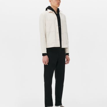 Straight Leg Twill Jeans
