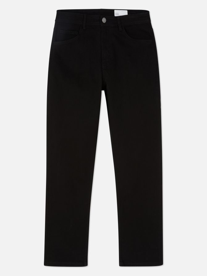 Straight Leg Twill Jeans - Image 5