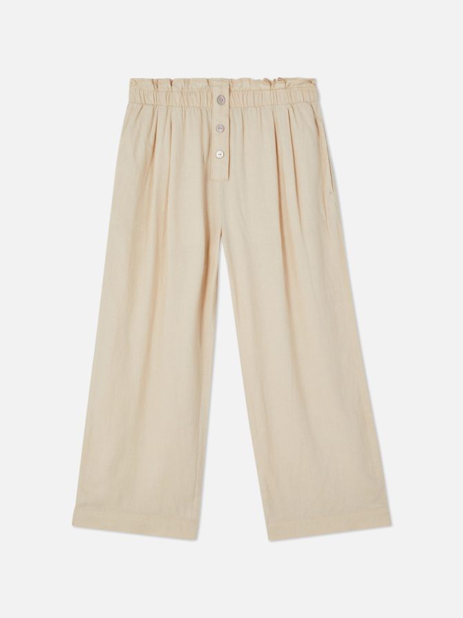 Linen Wide Leg Pants