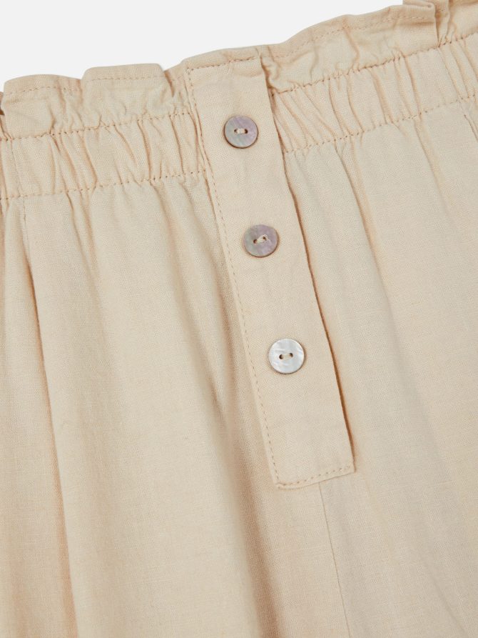 Linen Wide Leg Pants - Image 3
