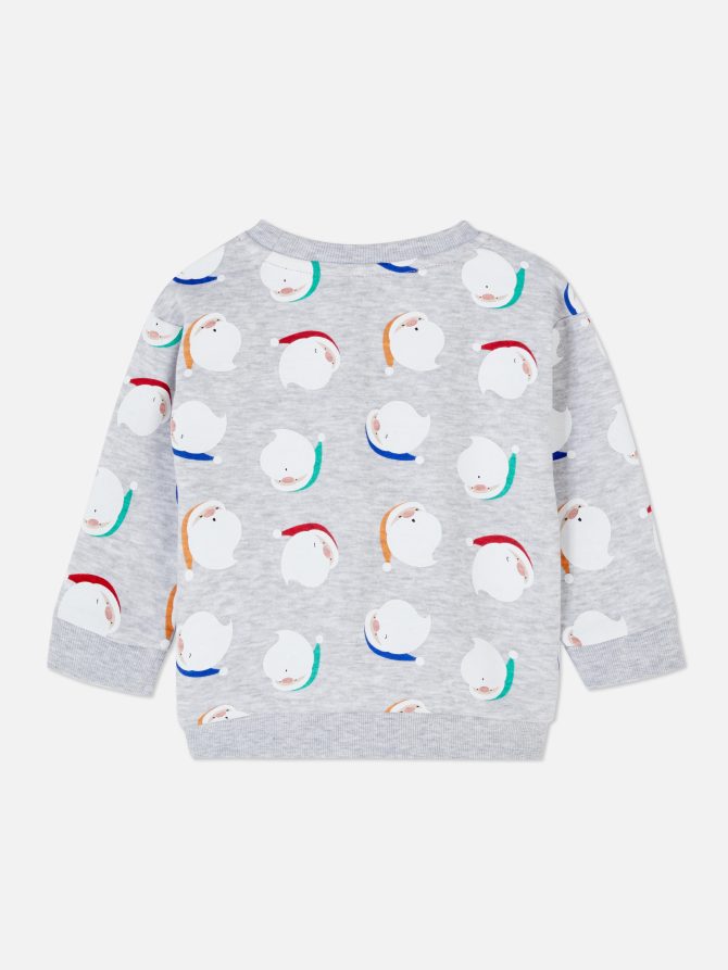 Christmas Printed Sweatshirt - Image 4