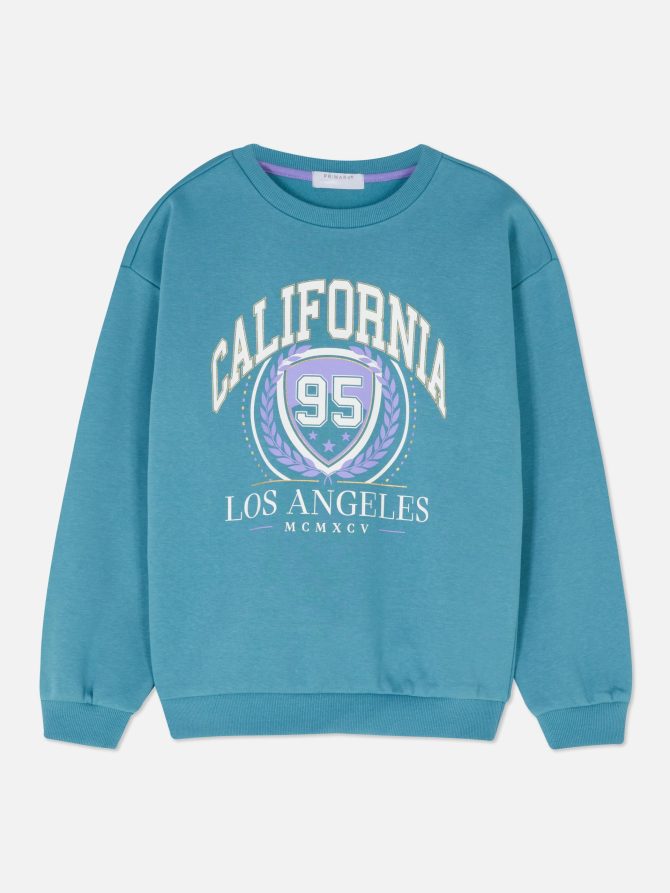 California Printed Sweatshirt