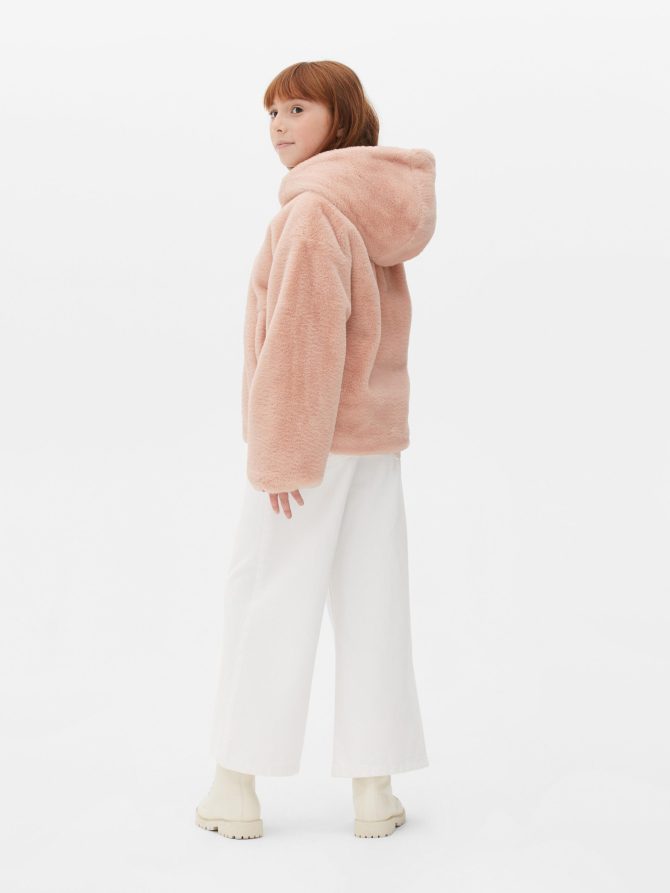 Faux Fur Hooded Jacket - Image 2