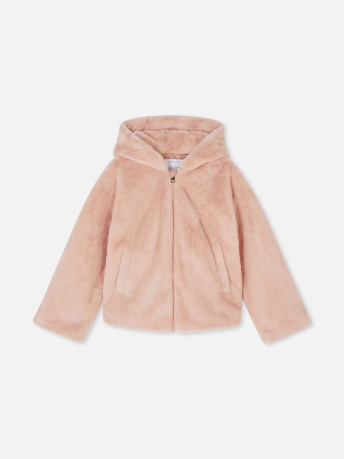 Faux Fur Hooded Jacket - Image 3