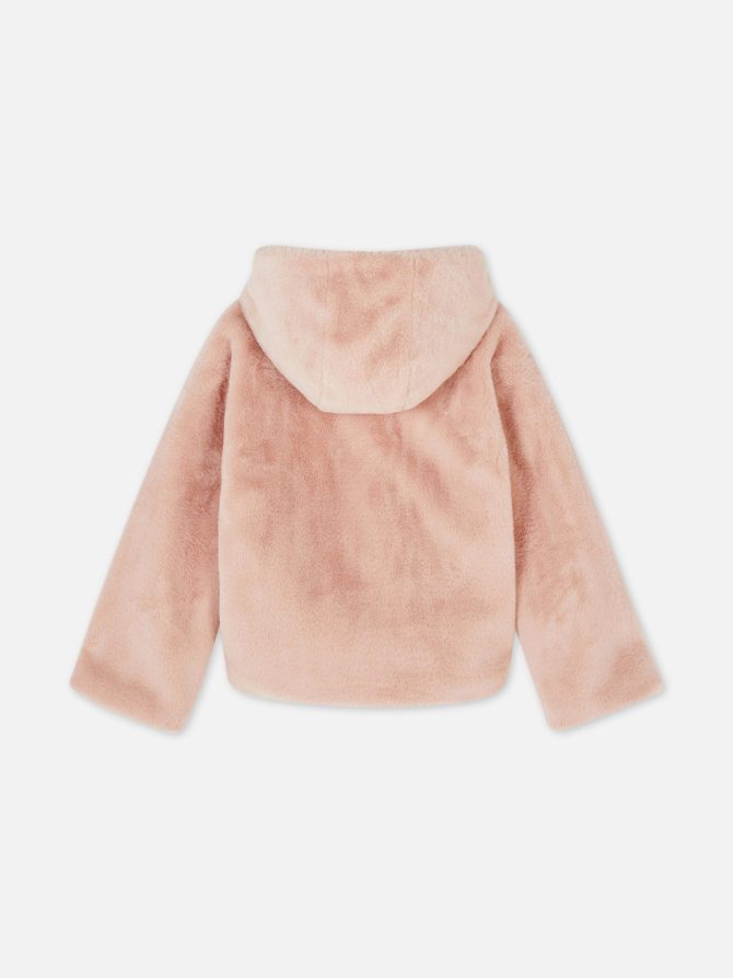 Faux Fur Hooded Jacket - Image 4