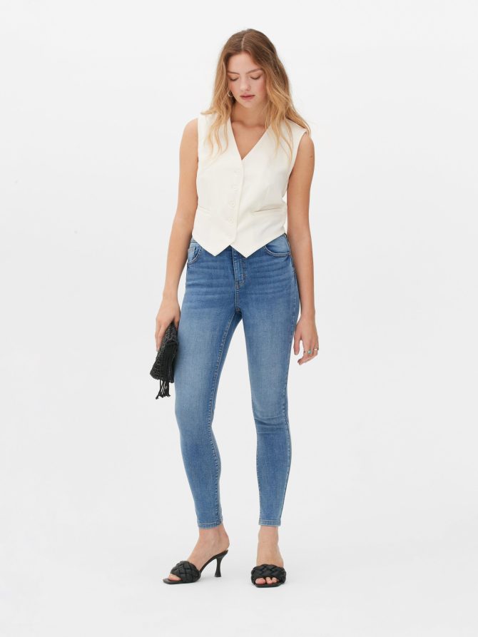 High Waist Skinny Jeans