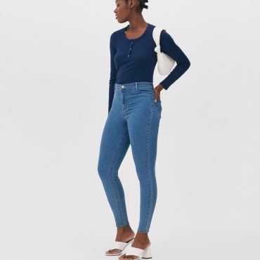 Mid-Rise Skinny Jeans
