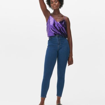 Mid-Rise Skinny Jeans