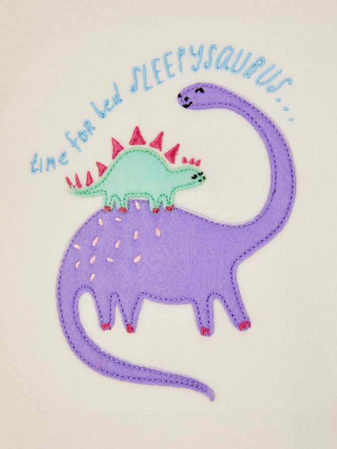 Dinosaur Fleece Pajamas - Image 3