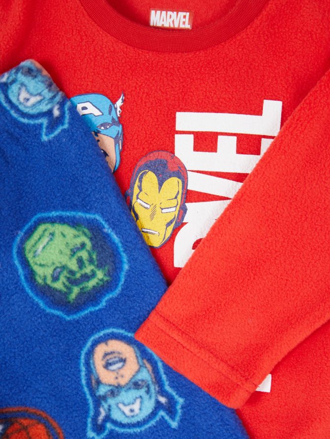 Marvel Fleece Pajama Set - Image 3
