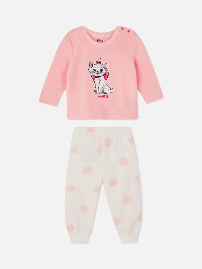 Polka Dot Fleece Pajamas