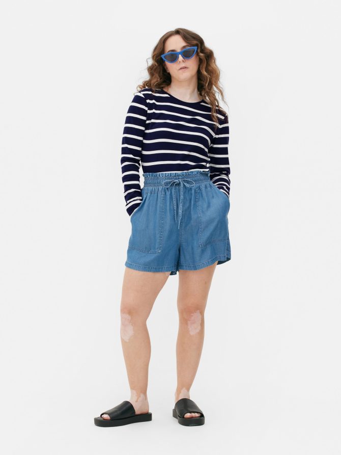 Striped Long Sleeve T-Shirt