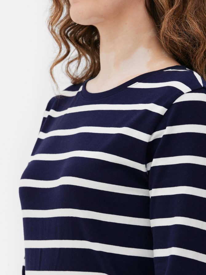 Striped Long Sleeve T-Shirt - Image 3