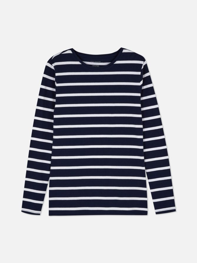 Striped Long Sleeve T-Shirt - Image 5