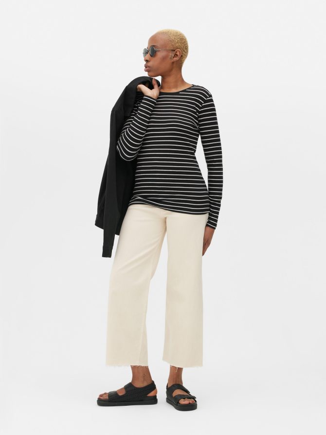 Striped Long Sleeve T-Shirt