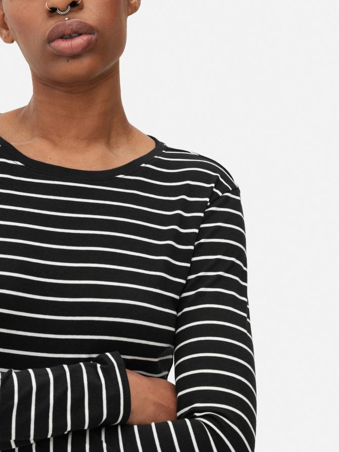 Striped Long Sleeve T-Shirt - Image 3