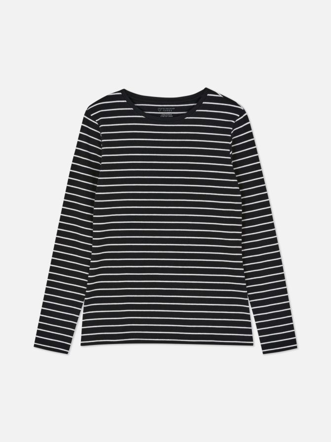 Striped Long Sleeve T-Shirt - Image 5