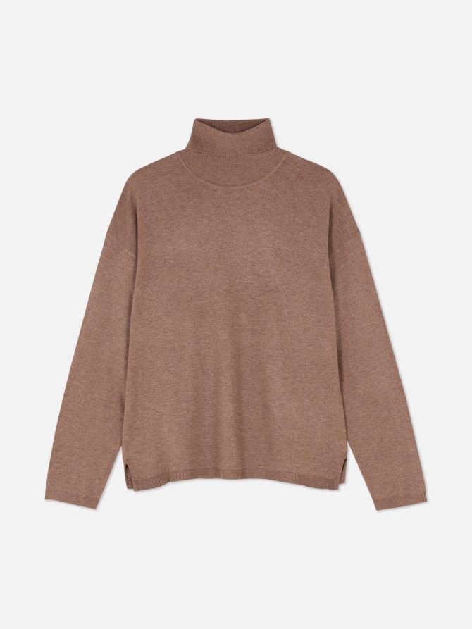 Fine Knit Roll Neck Sweater - Image 5