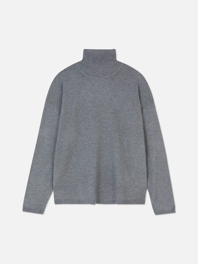 Fine Knit Roll Neck Sweater - Image 5