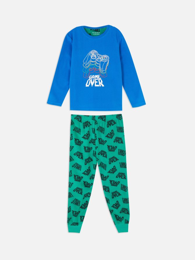 Game Over Printed Pajamas
