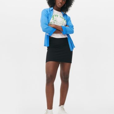 Jersey Mini Skirt