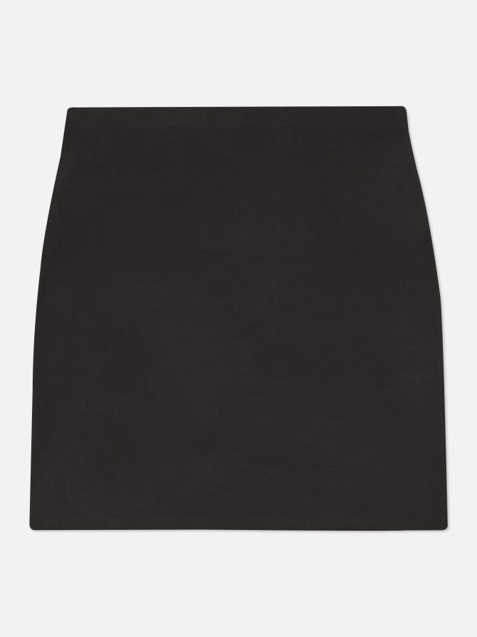 Jersey Mini Skirt - Image 5