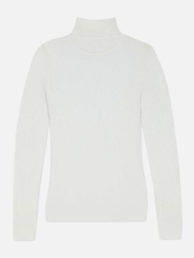 Ribbed Roll Neck Sweater - Image 5