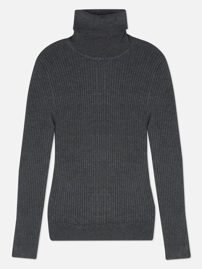 Ribbed Roll Neck Sweater - Image 5