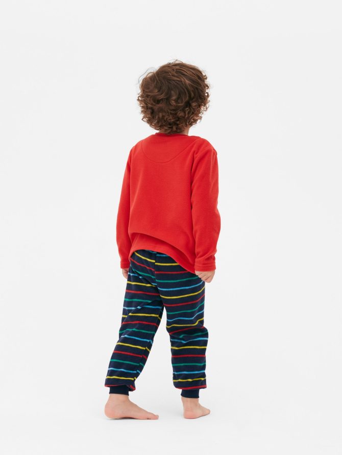 Ninja Dinosaur Fleece Pajamas - Image 2