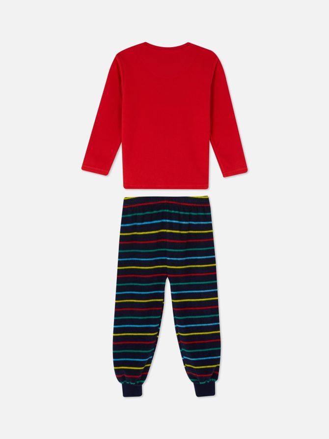 Ninja Dinosaur Fleece Pajamas - Image 4