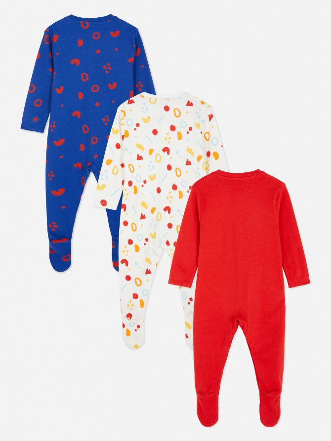 3-Pack Bright Print Sleepers - Image 2
