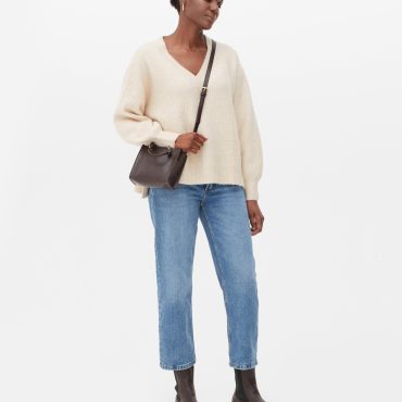 V-neck sweater
