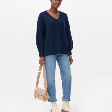 V-neck sweater