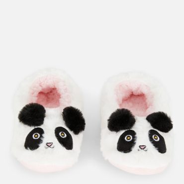 Panda Footie Slippers