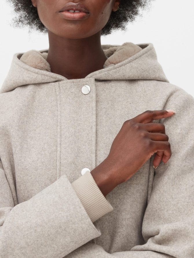 Hooded Duffel Coat - Image 3