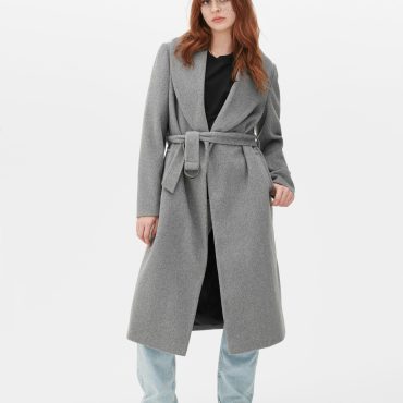 Long Wrap Coat