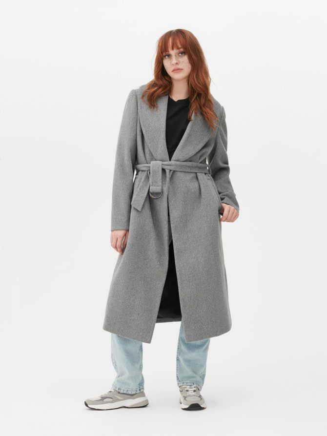 Long Wrap Coat